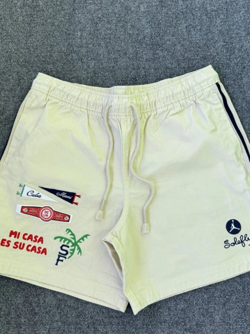 Nike Jordan Pro x Solefly Souvenir Shorts Mens XL Mi Casa FQ3806